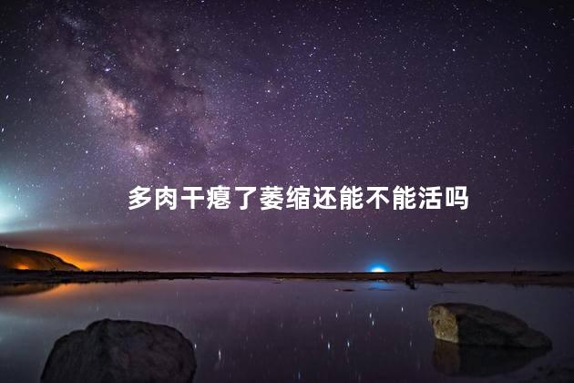 多肉干瘪了萎缩还能不能活吗