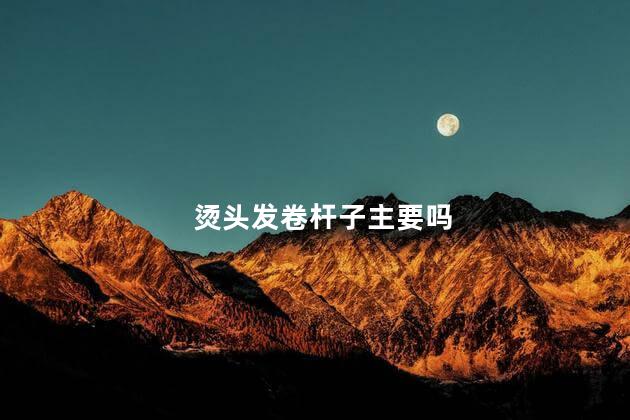 烫头发卷杆子主要吗